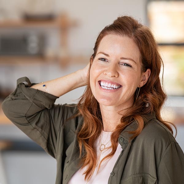 smiling woman